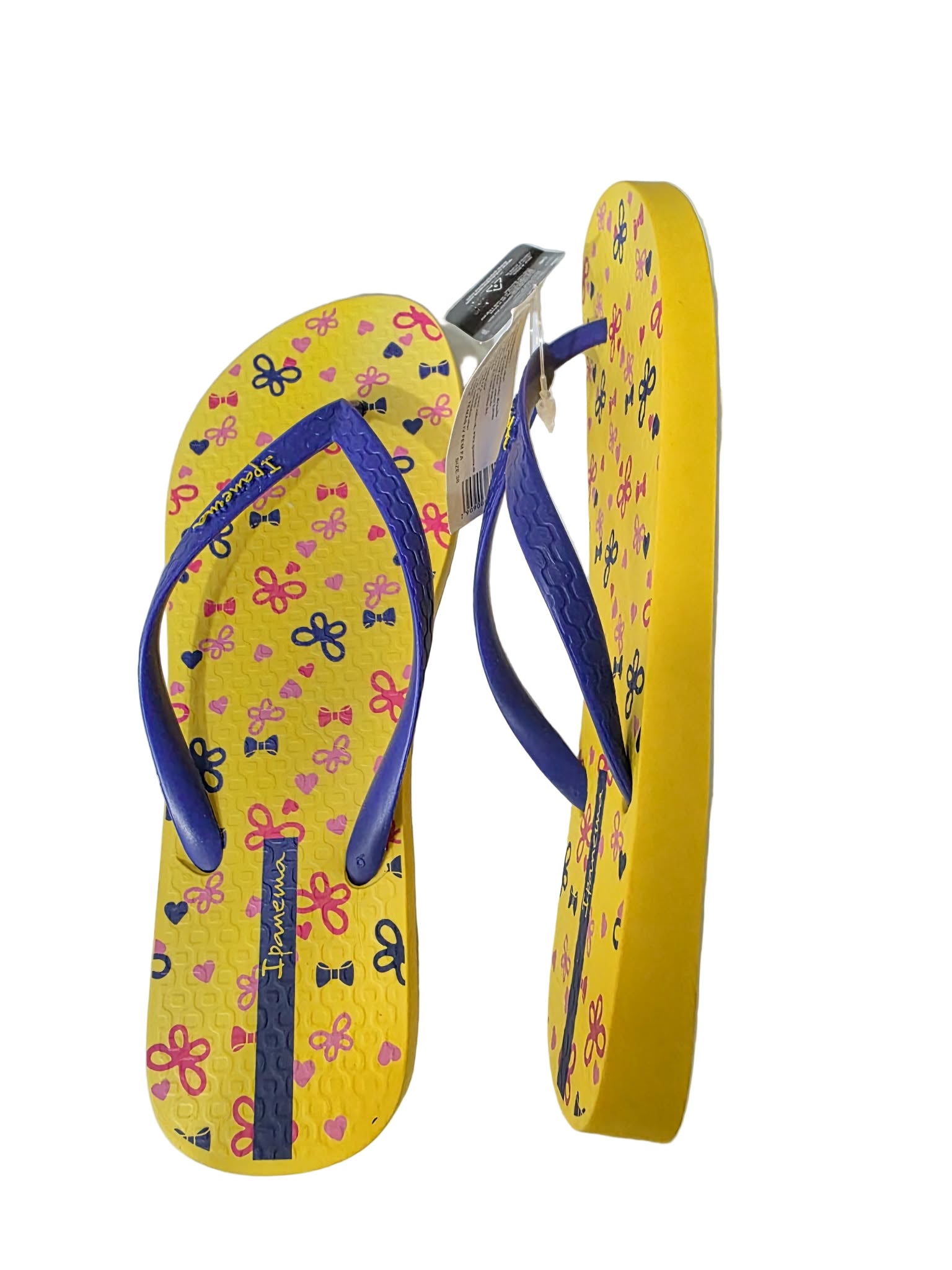 Şlapi Ipanema Classic Temas IV Fem Fa Yellow/Purple