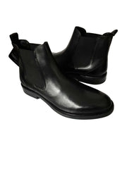 Ghete Piele Naturala MH65H04 Black Parrotto
