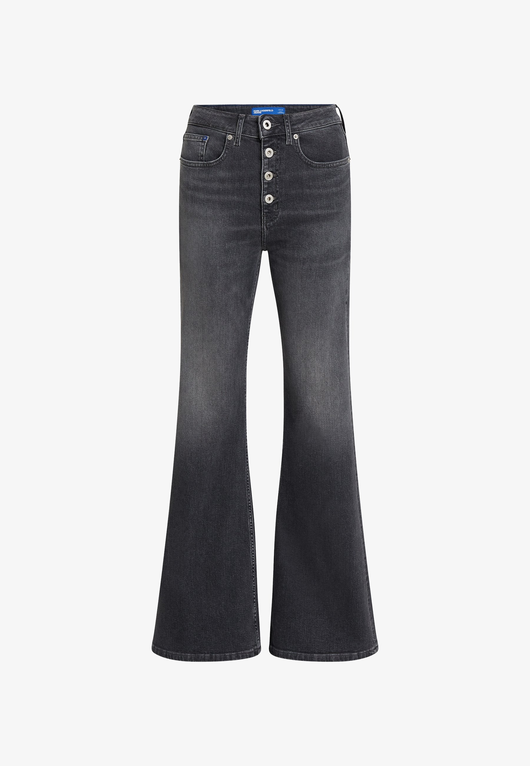 Blugi Flared Shank Denim Visual Washed Karl Lagerfeld