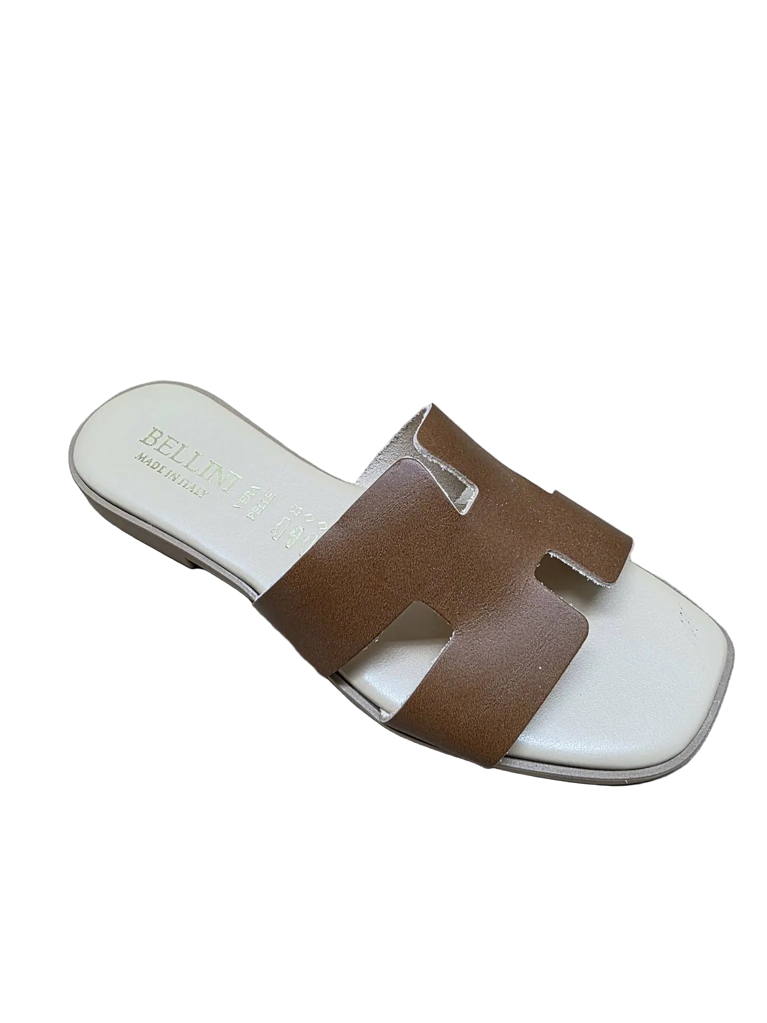 Papuci Piele Naturala Lux Vibe Maro Bellini