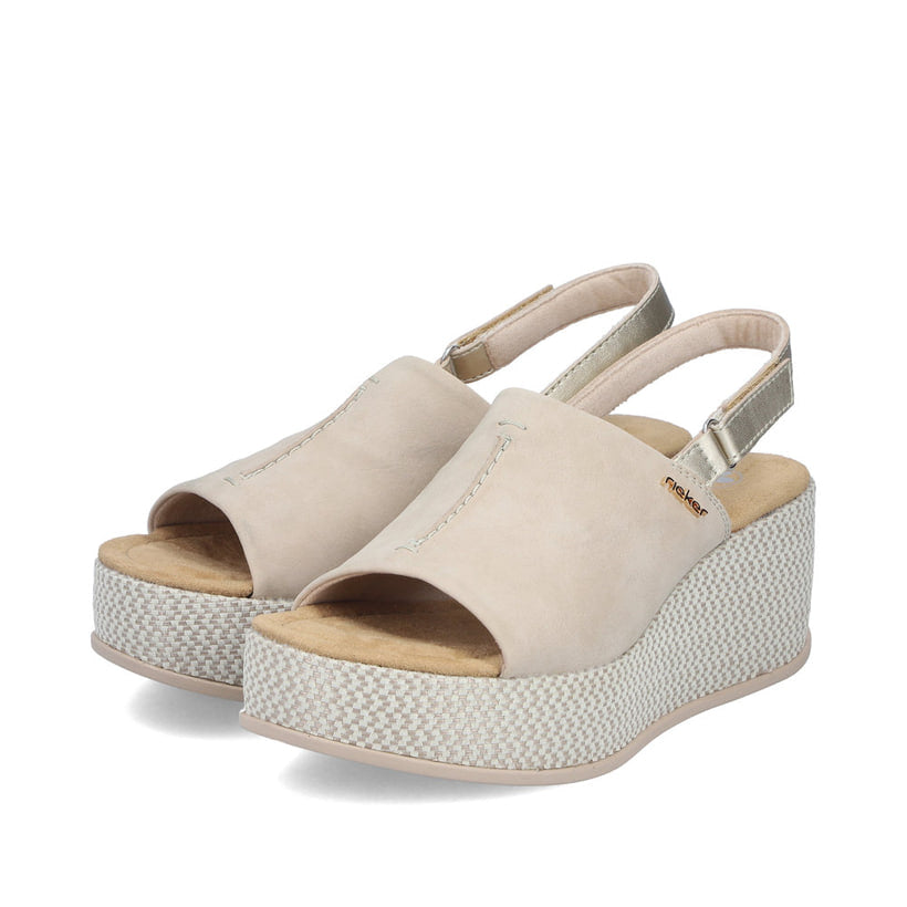 Sandale Rieker Antistress 69460-62 Beige
