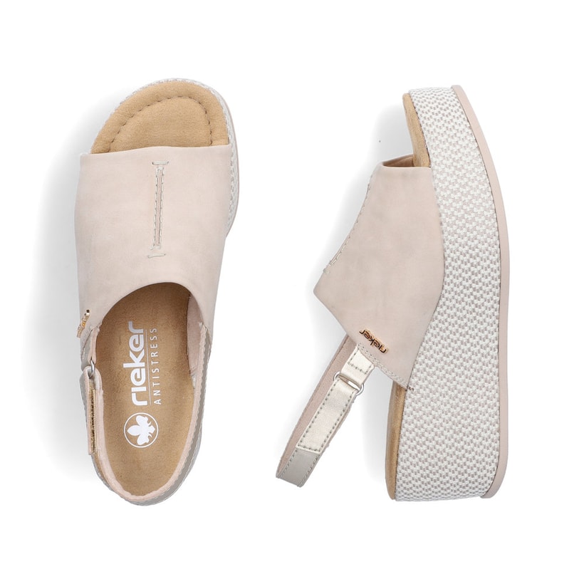 Sandale Rieker Antistress 69460-62 Beige