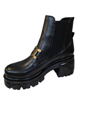 Ghete Piele Naturala Katrinelle - Dolly Shoes