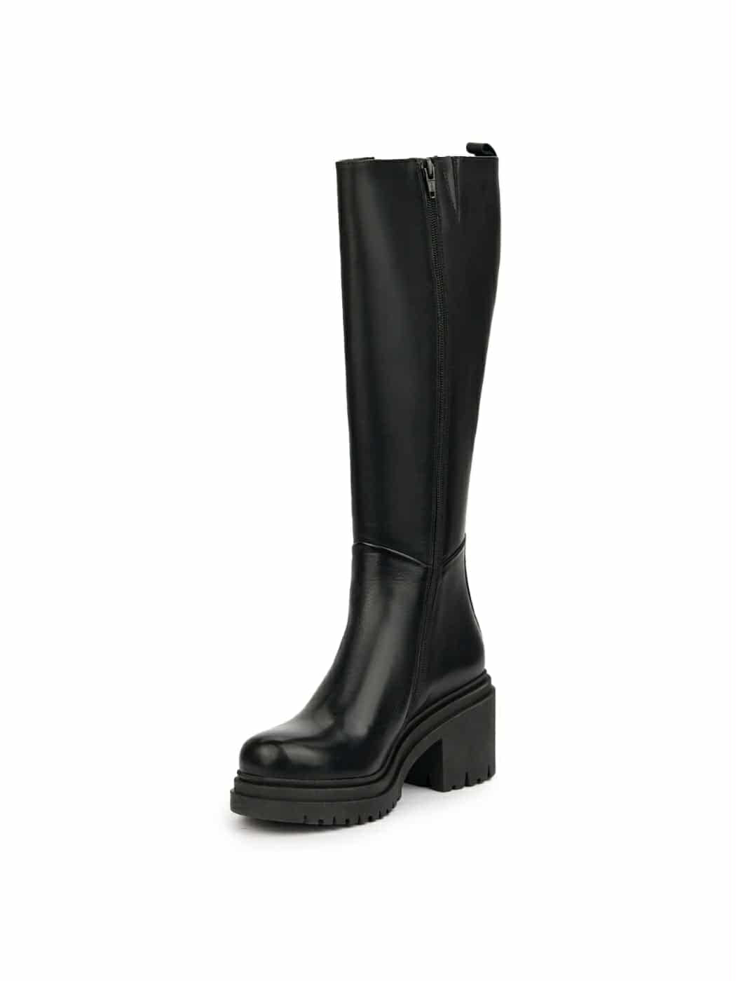 Cizme Piele Naturala 5TH Avenue Black
