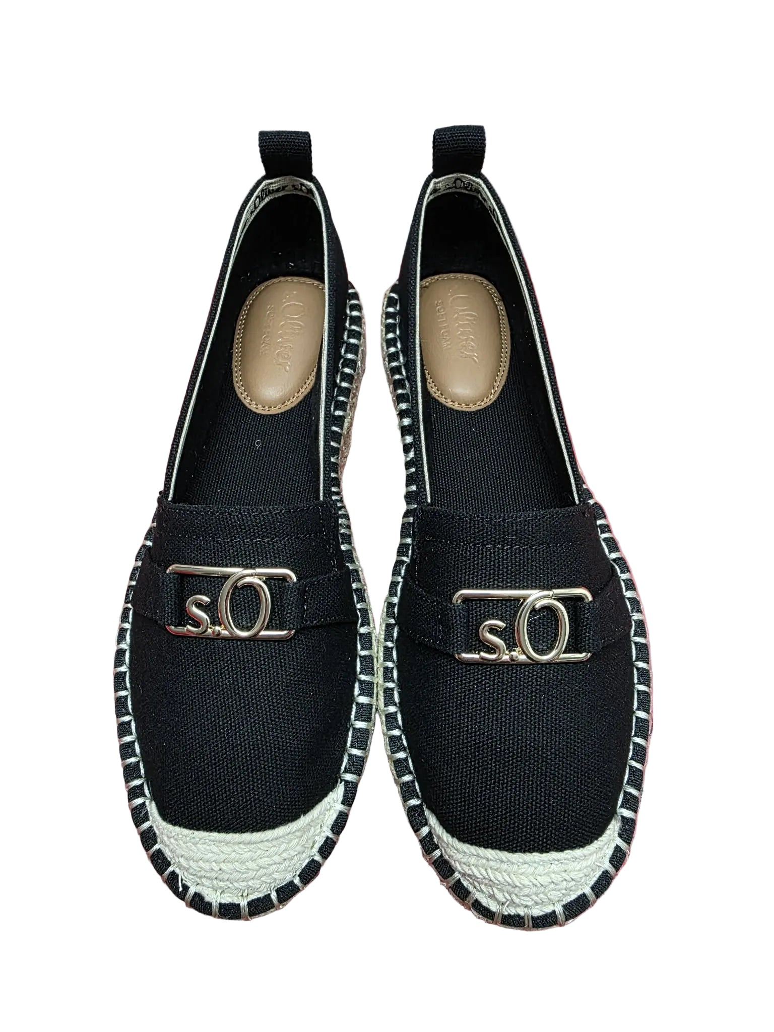Espadrile Canvas Black- S.Oliver