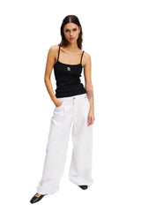Maiou Ikon Patch Tank Top Karl Lagerfeld