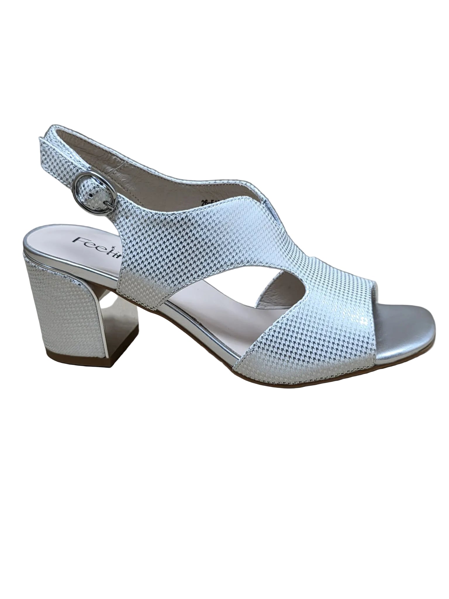 Sandale Feeling Piele Naturala 26-548-02 Silver