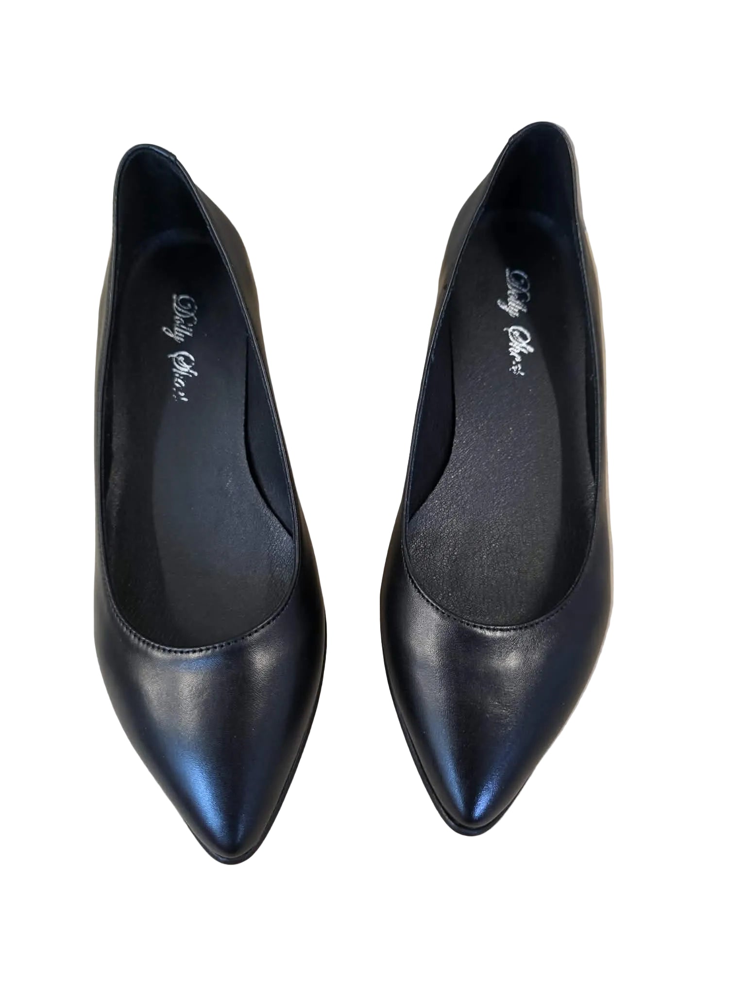 Balerini Piele Naturala 249 Black Nappa - Dolly Shoes