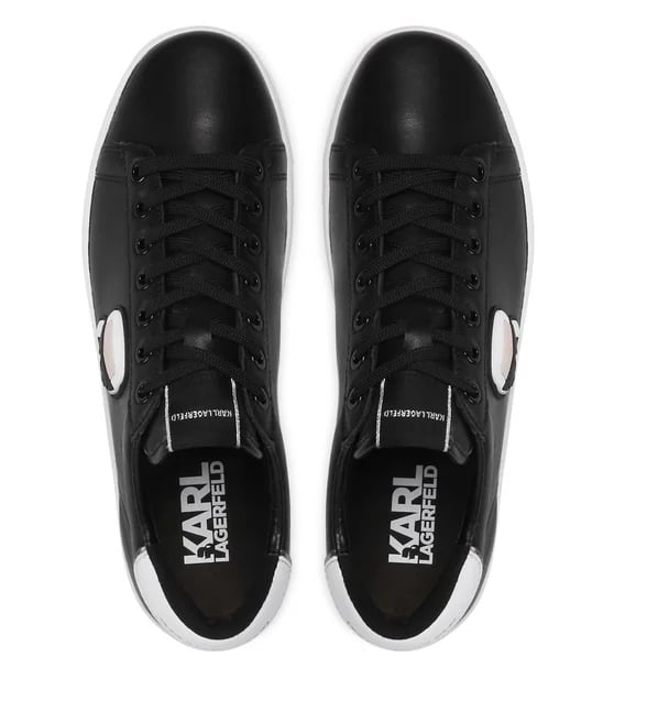 Sneakers Kupsole III Ikonik Lo Lace Black Karl Lagerfeld