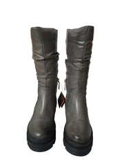 Cizme Piele Naturala Nazareno Gabrielli  Black
