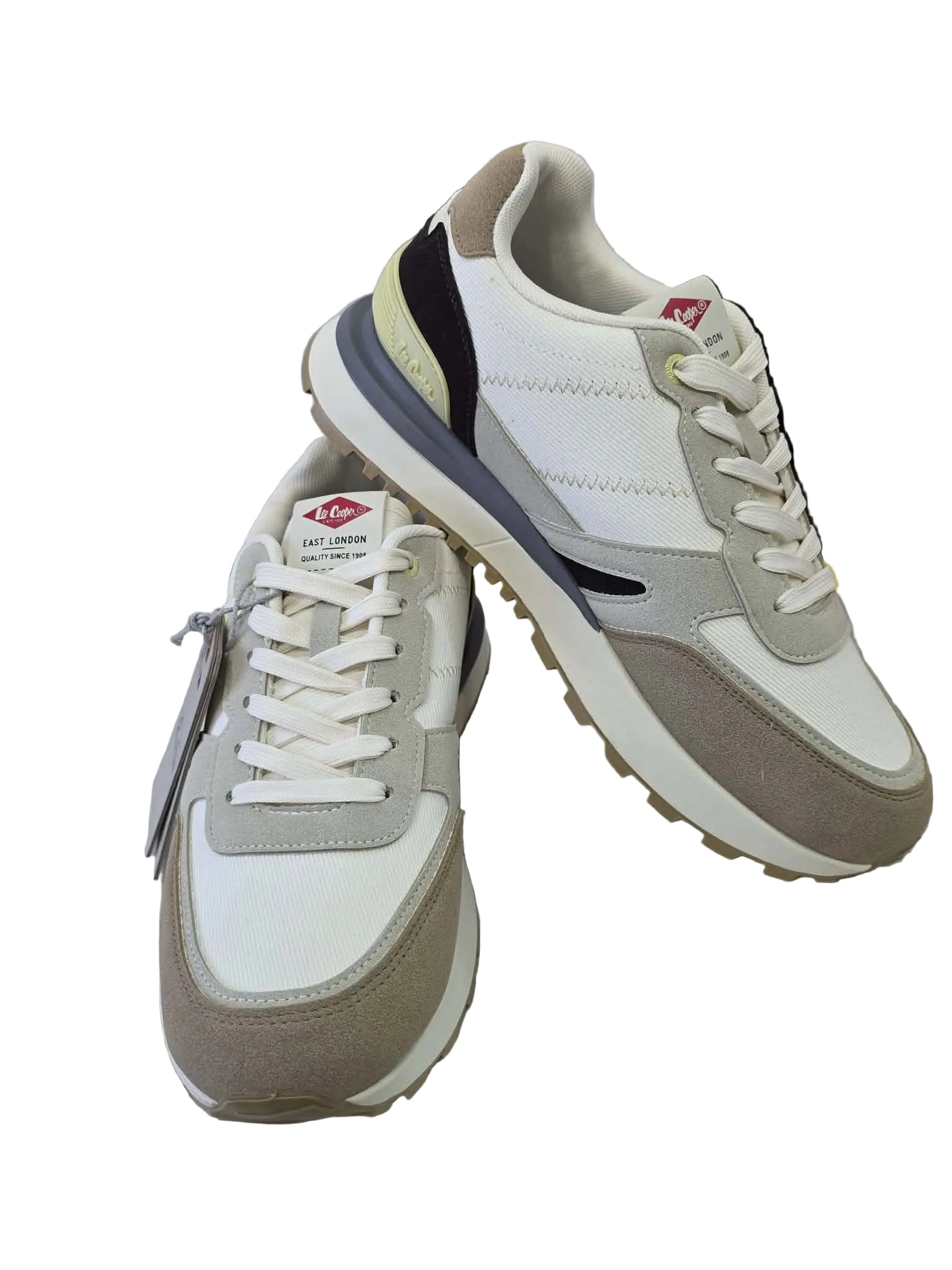 Pantofi Barbati Lee Cooper LCM612305 Off White Desert
