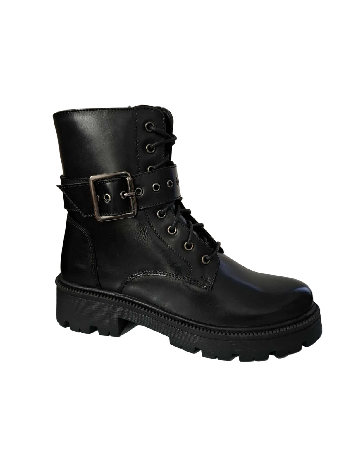 Ghete Piele Naturala Bellini A2065 Black