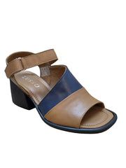 Sandale Piele Naturala Copra Havan Dark Blu