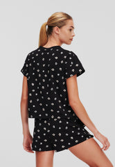 Pijama Ikon Short Set - Karl Lagerfeld