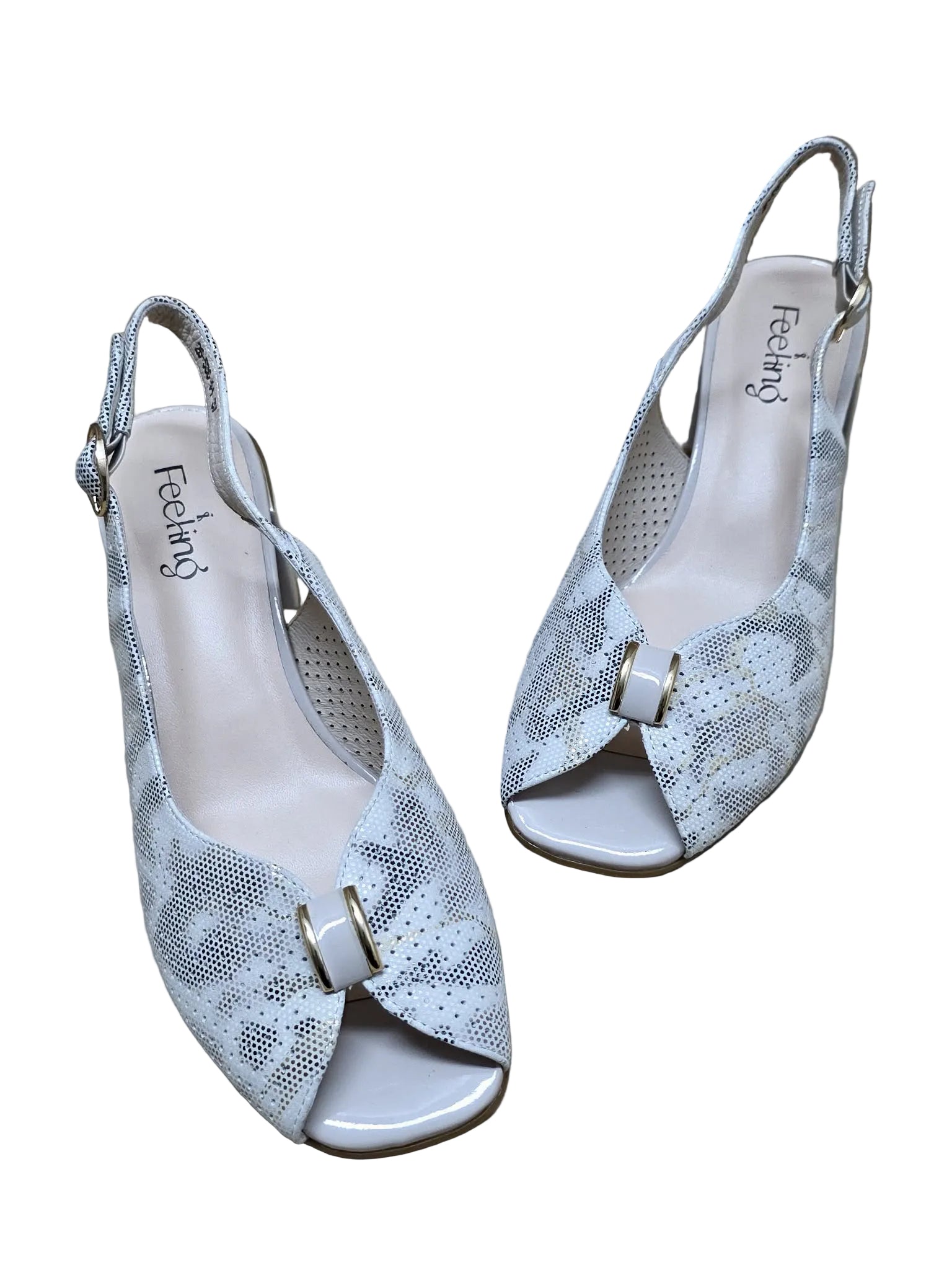 Sandale Feeling Piele Naturala 26-536-04 Silver