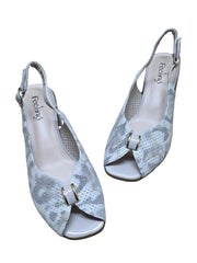 Sandale Feeling Piele Naturala 26-536-04 Silver
