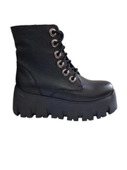 Ghete Piele Naturala Grazia Bizon - Dolly Shoes