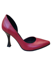 Pantofi Dama Piele Naturala Doleea nappa Rosu -Dolly Shoes