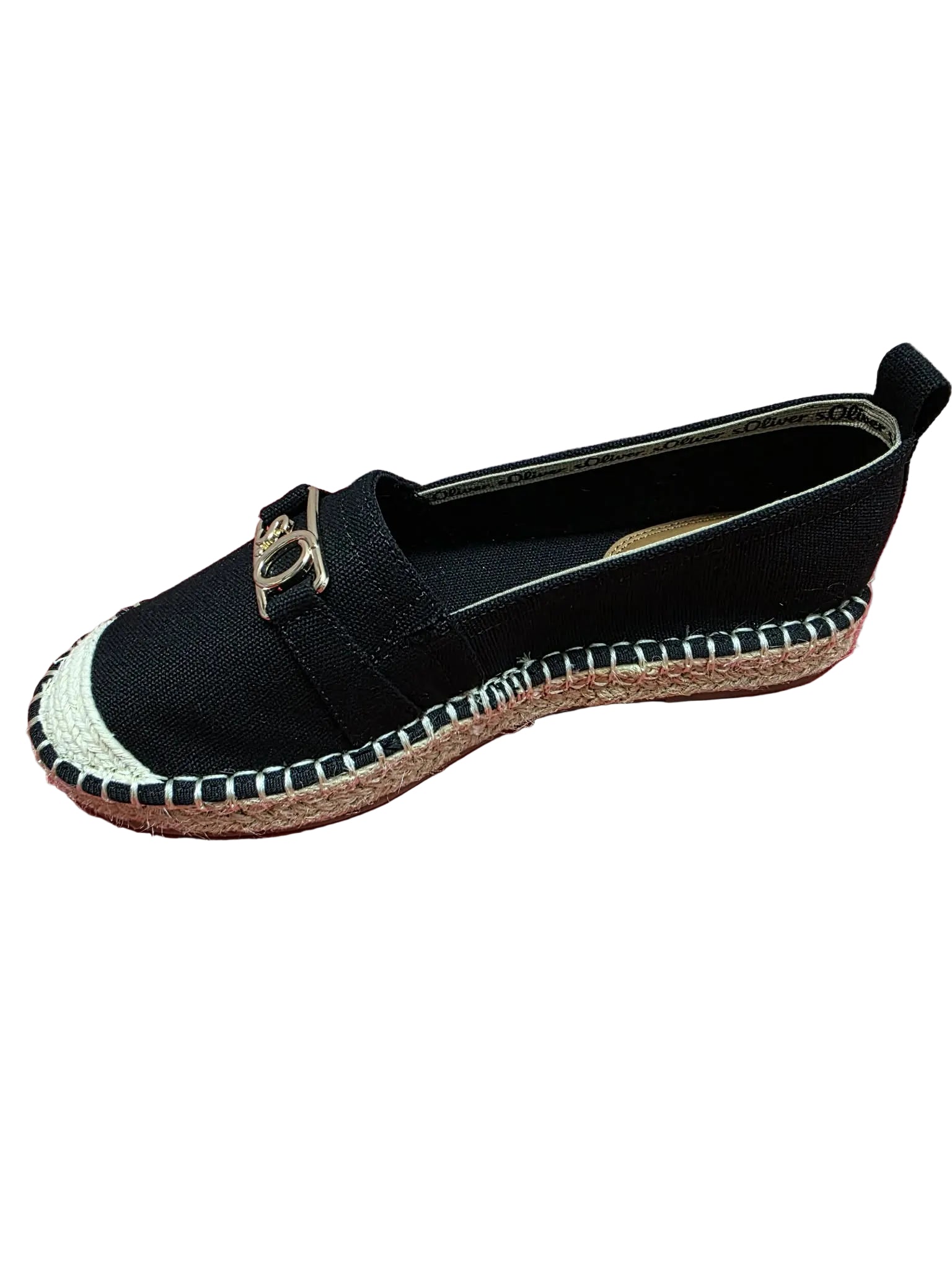 Espadrile Canvas Black- S.Oliver