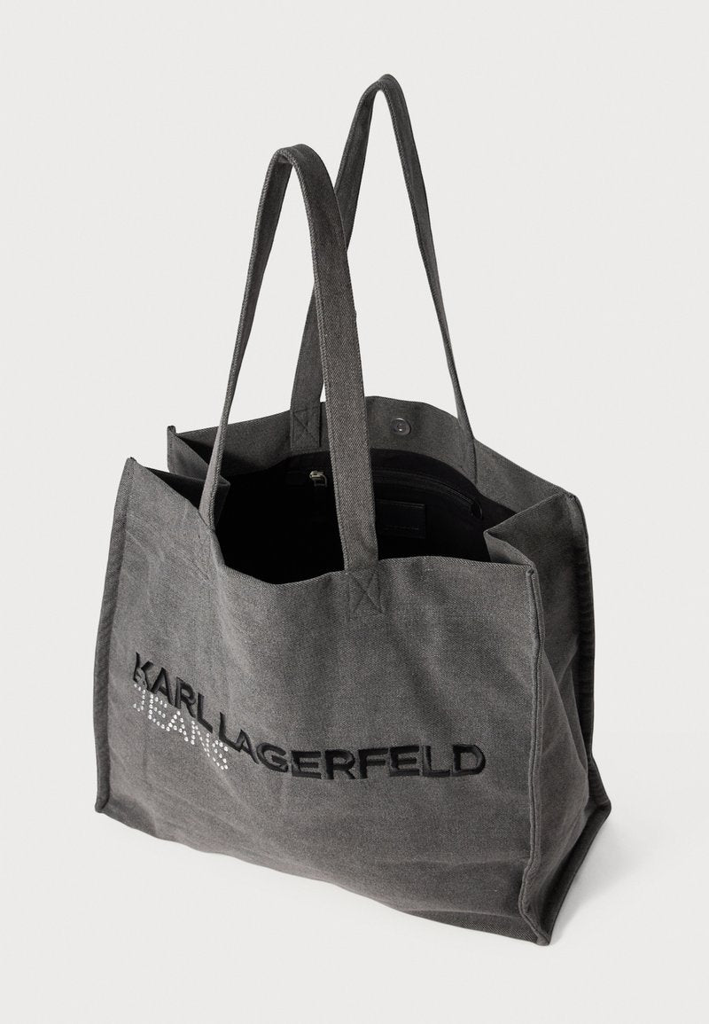 Geanta Logo Shopper Studs Visual - Karl Lagerfeld