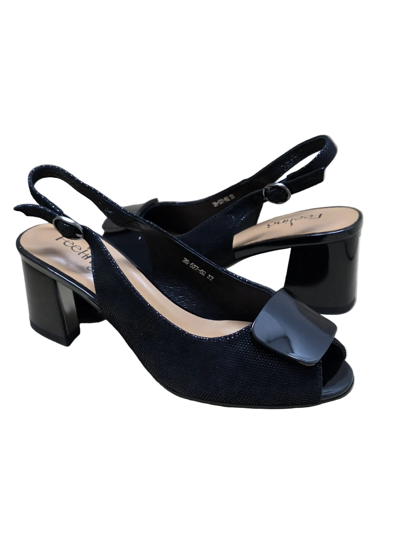 Sandale Feeling Piele Naturala 26-537-02 Black