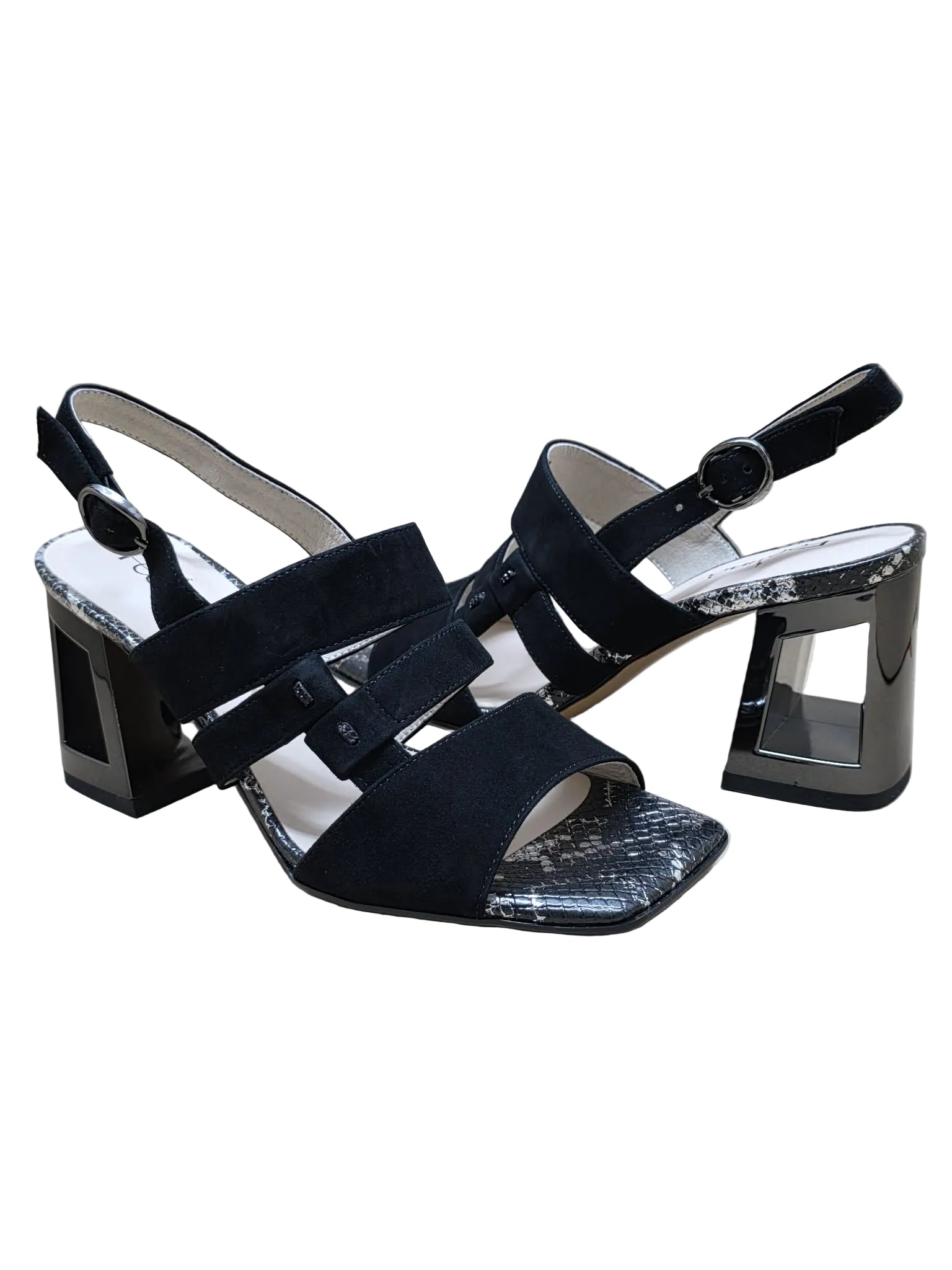 Sandale Feeling Piele Naturala 26-520-02 Black