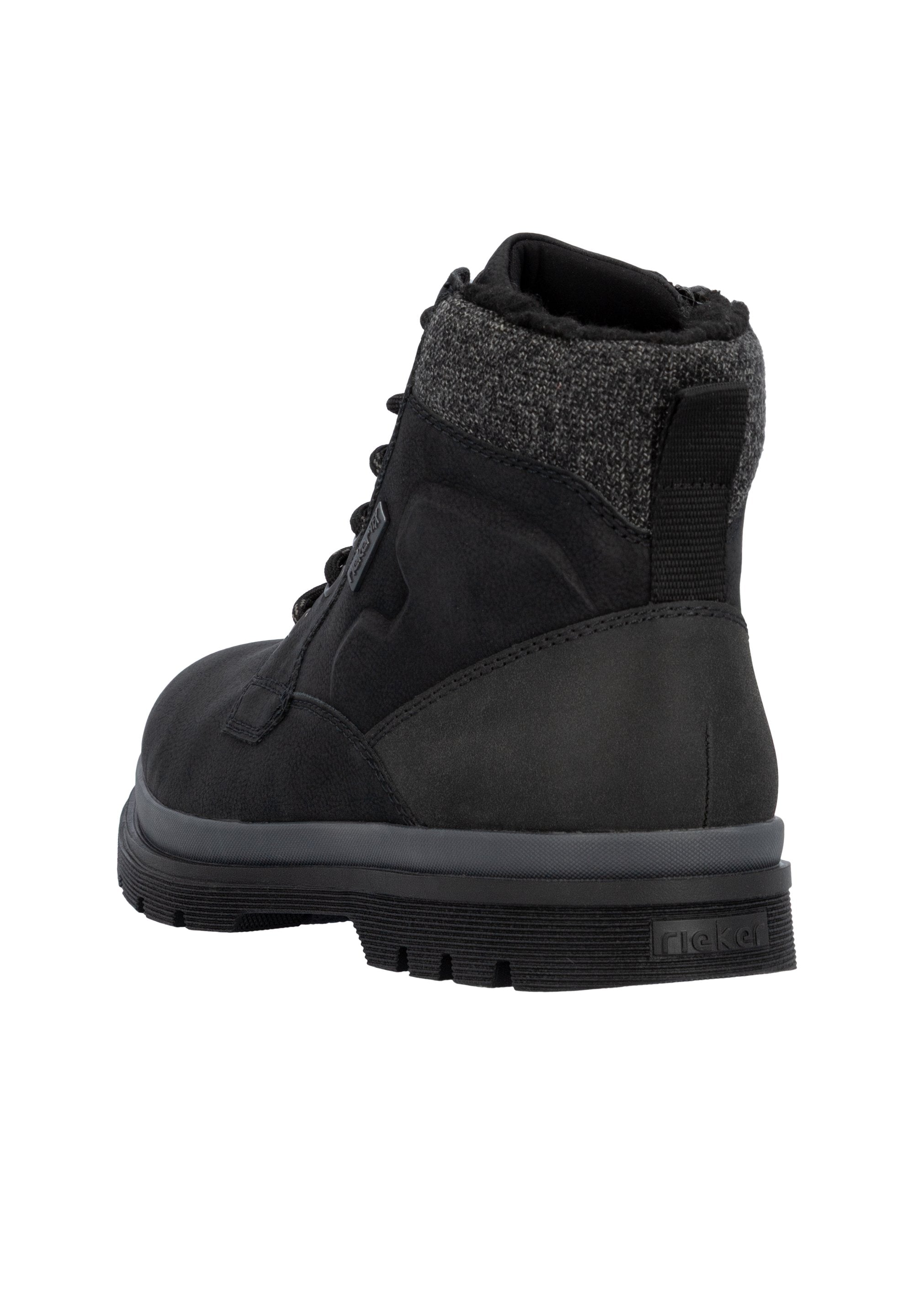 Ghete TEX Rieker F7010-00 Black