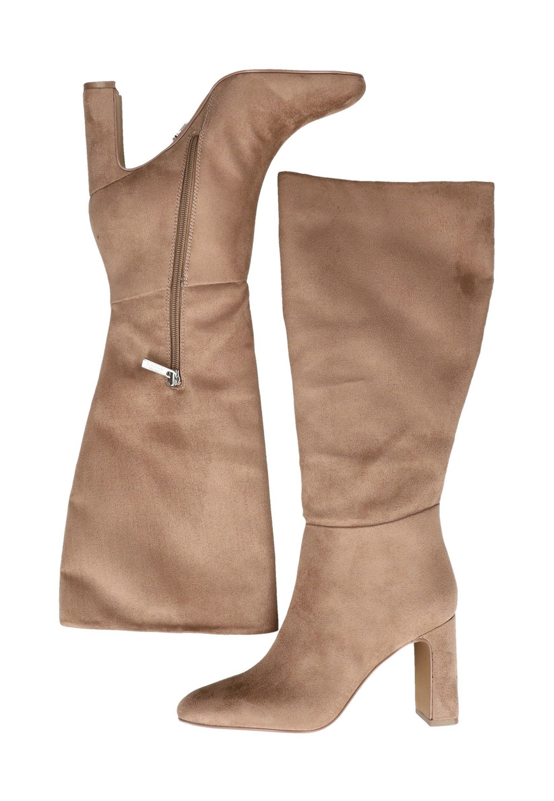 Cizme Speedway Taupe Suede Steve Madden