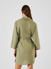 Rochie Signature Beach Oil Green - Karl Lagerfeld