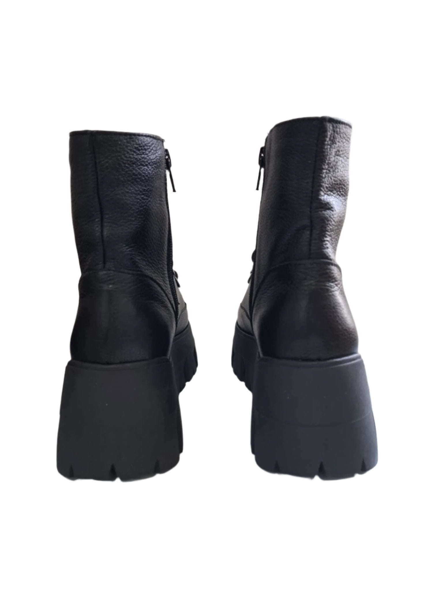 Ghete Piele Naturala Grazia Bizon - Dolly Shoes