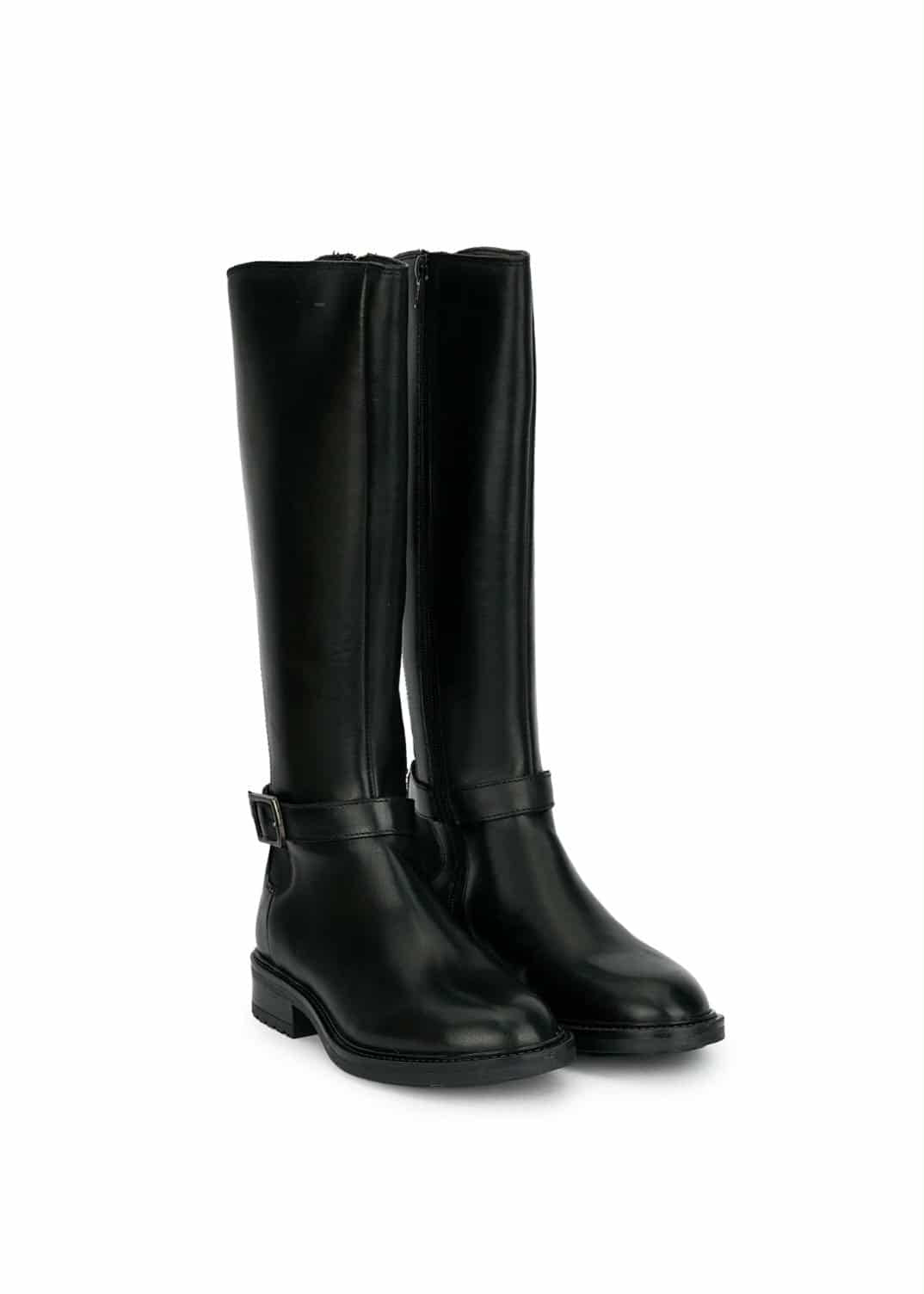 Cizme Piele Naturala WB66H17 Black Parrotto