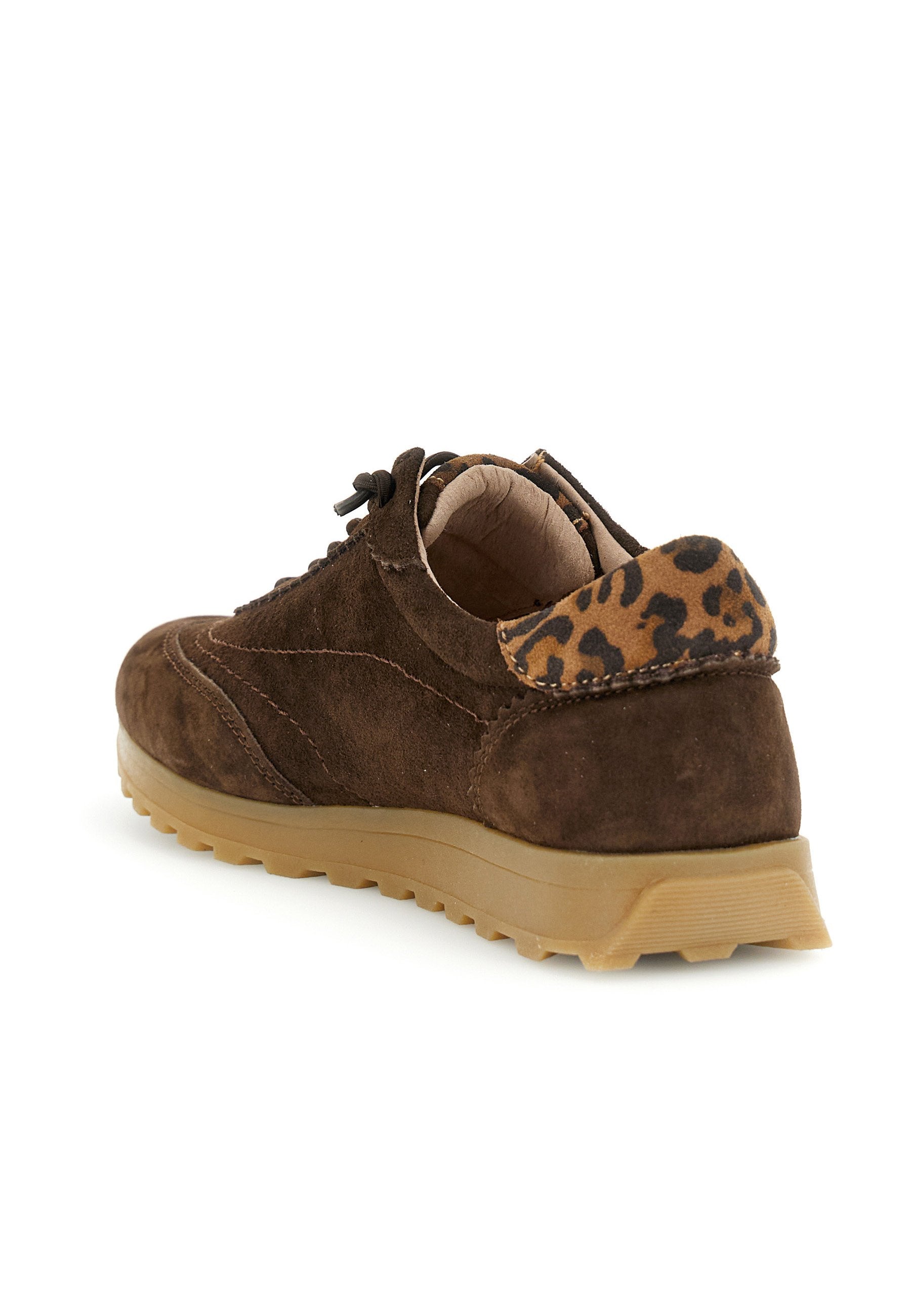 Pantofi Sport Piele Naturala Abra F002-654 COFFEE