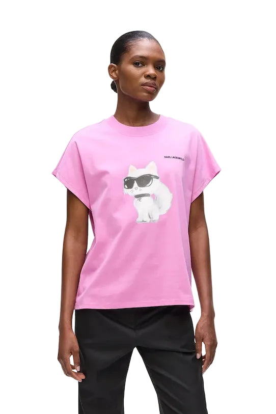 Tricou Ikon Aquarelle C Loose Opera - Karl Lagerfeld