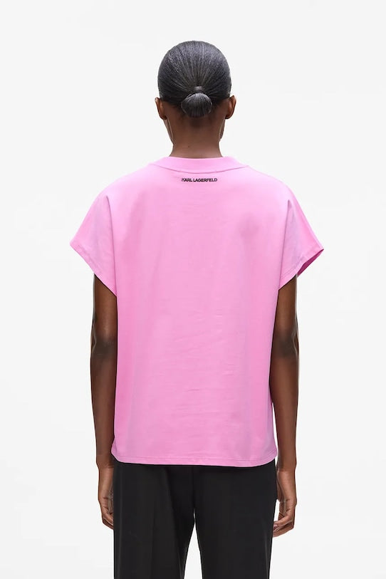 Tricou Ikon Aquarelle C Loose Opera - Karl Lagerfeld