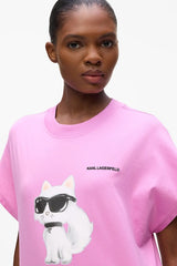 Tricou Ikon Aquarelle C Loose Opera - Karl Lagerfeld