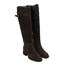 Cizme Piele Naturala Brown P115-652 Betina Scarpe