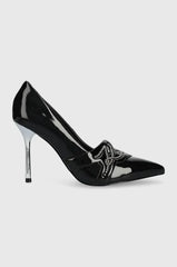 Pantofi Piele Stiletto Sarabande Signature - Karl Lagerfeld