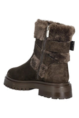Ghete Lodge Brown Suede Steve Madden