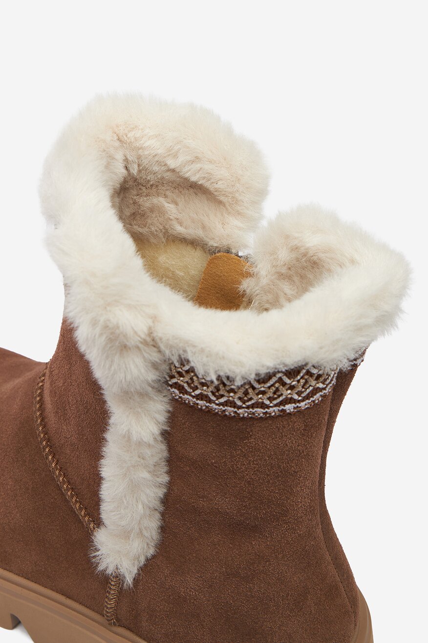 Ghete Rieker Piele Naturala W2075-20