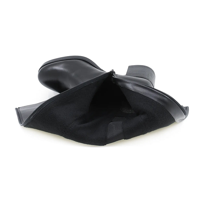 Cizme Piele Naturala WB70H07 Black Parrotto