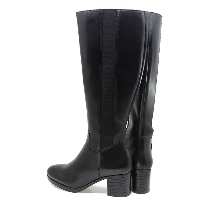 Cizme Piele Naturala WB70H07 Black Parrotto