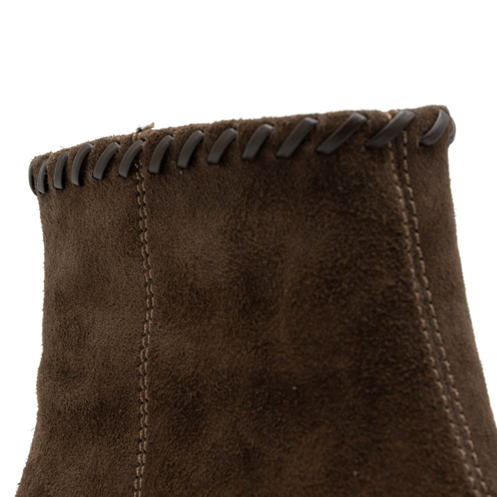 Ghete Piele Naturala 53163-2 Brown - Betina
