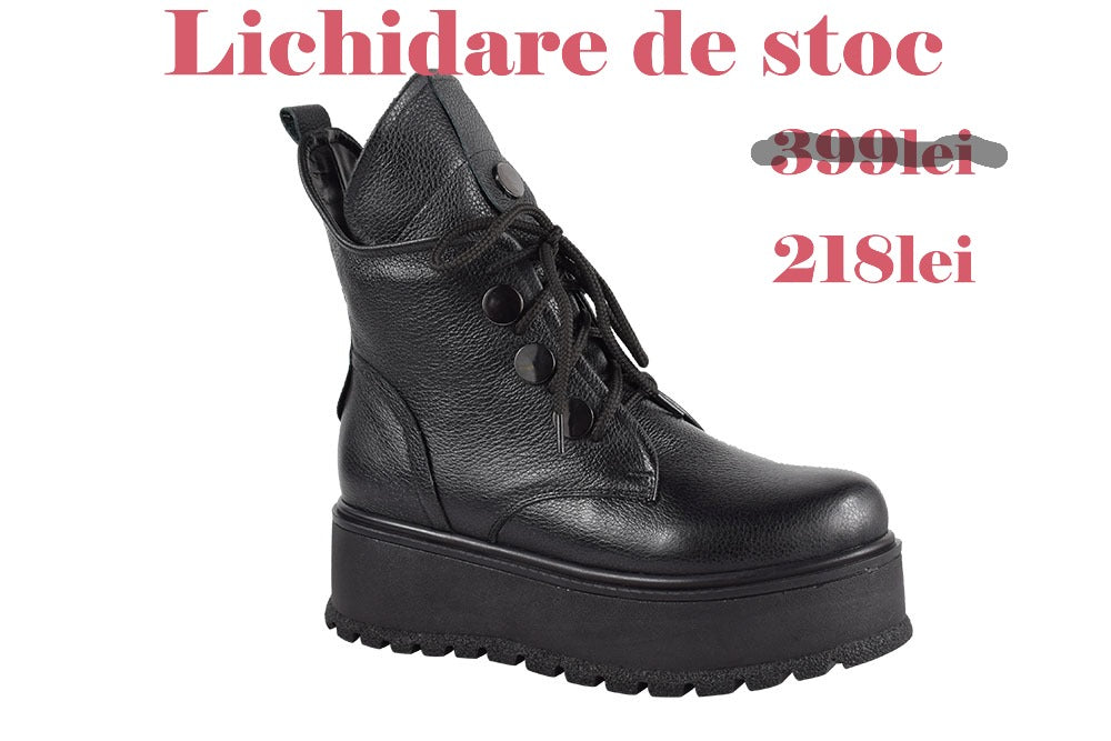 Ghete Piele Naturala Desiree