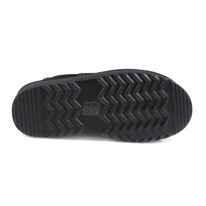Ghete Piele Naturala Tip UGG  1258  Black - Energy