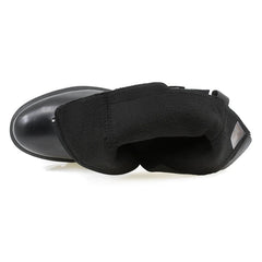 Ghete Piele Naturala Parrotto VB25-4204 Black