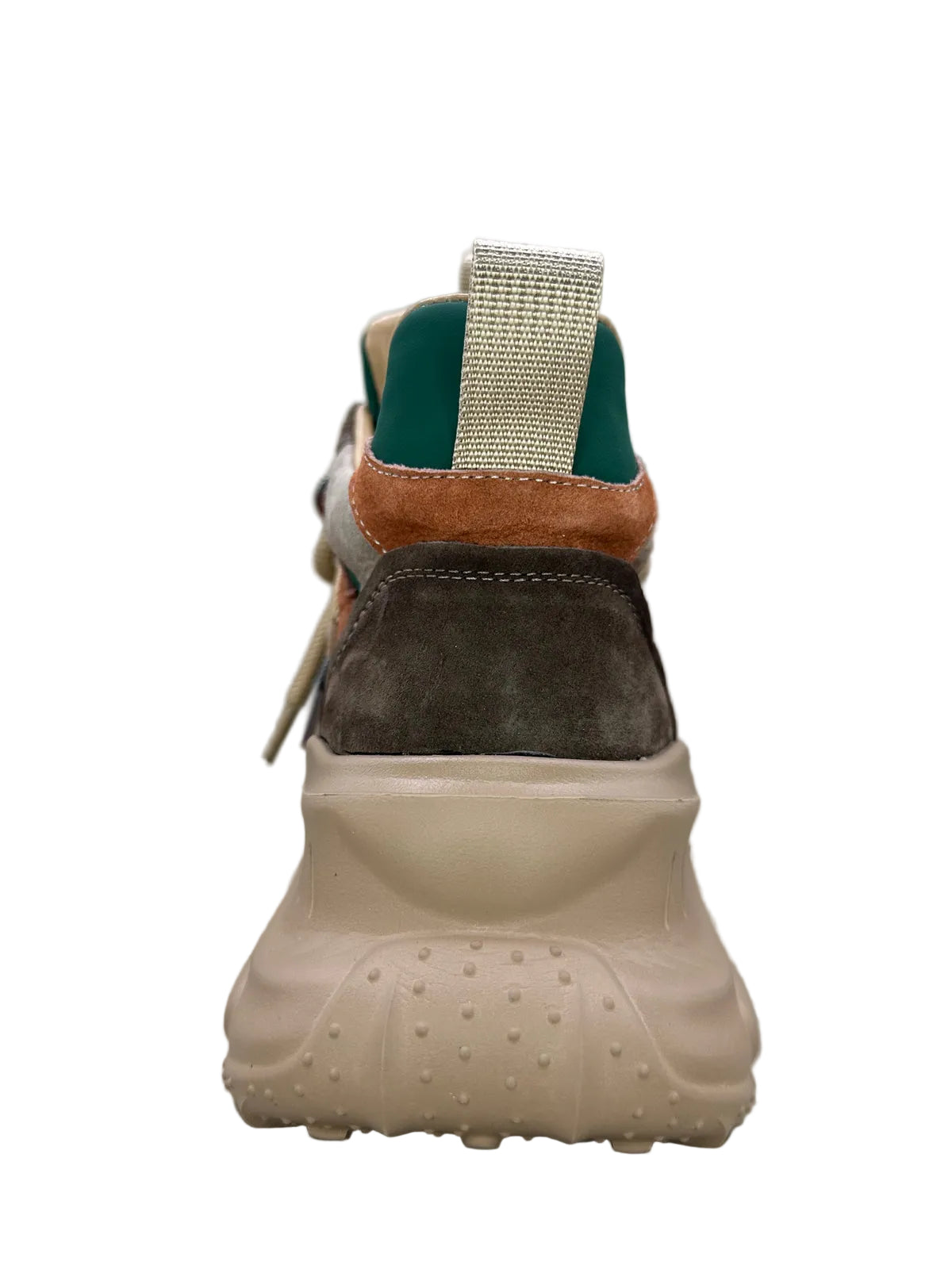 Sneakers Piele Naturala 37876 Green - Betina Scarpe