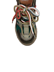 Sneakers Piele Naturala 37876 Green - Betina Scarpe
