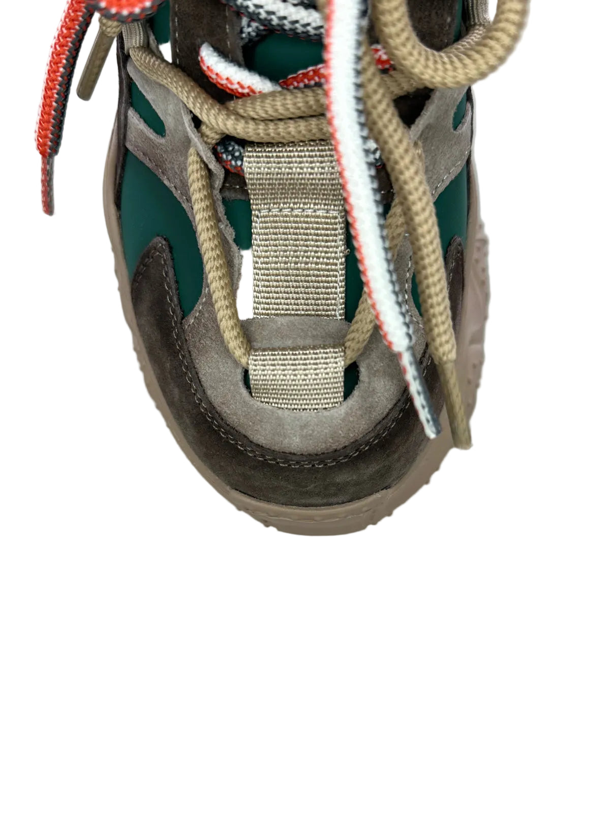 Sneakers Piele Naturala 37876 Green - Betina Scarpe