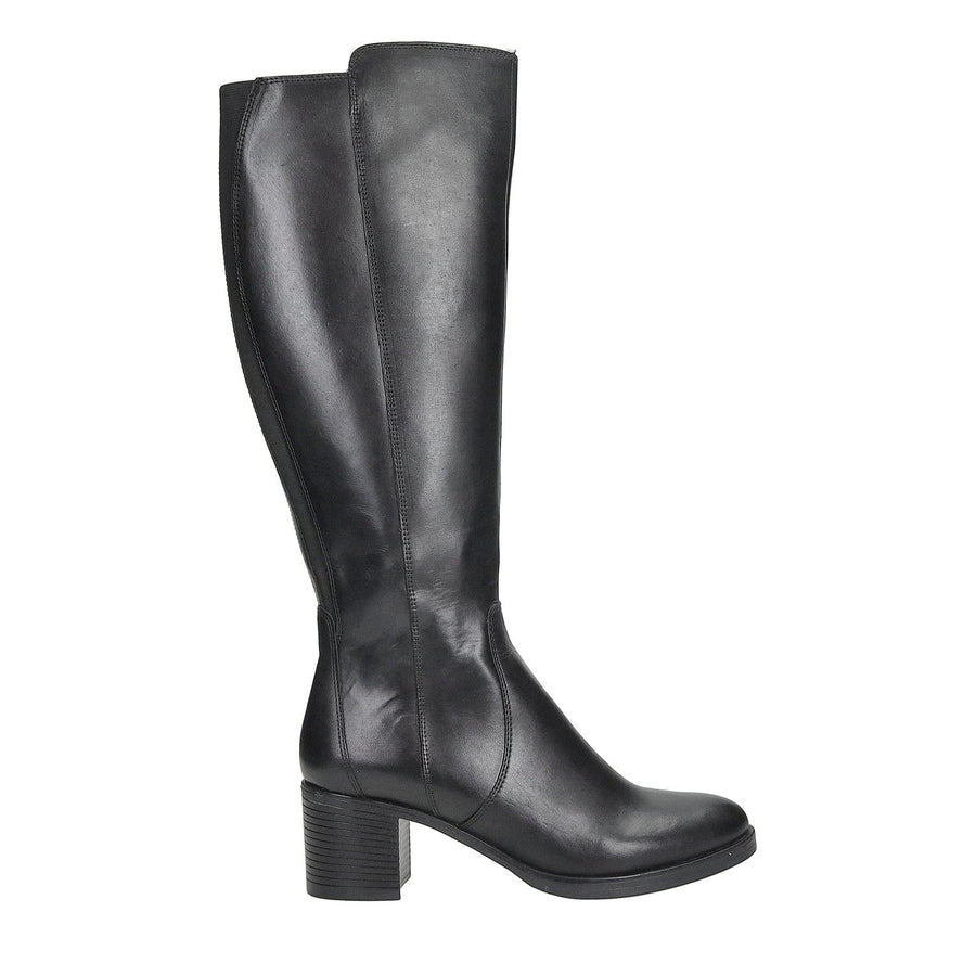 Cizme Piele Naturala WB70H08 Black Parrotto