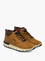 Ghete Barbati Lee Cooper Panelled Lace-Up Chukka Yellow